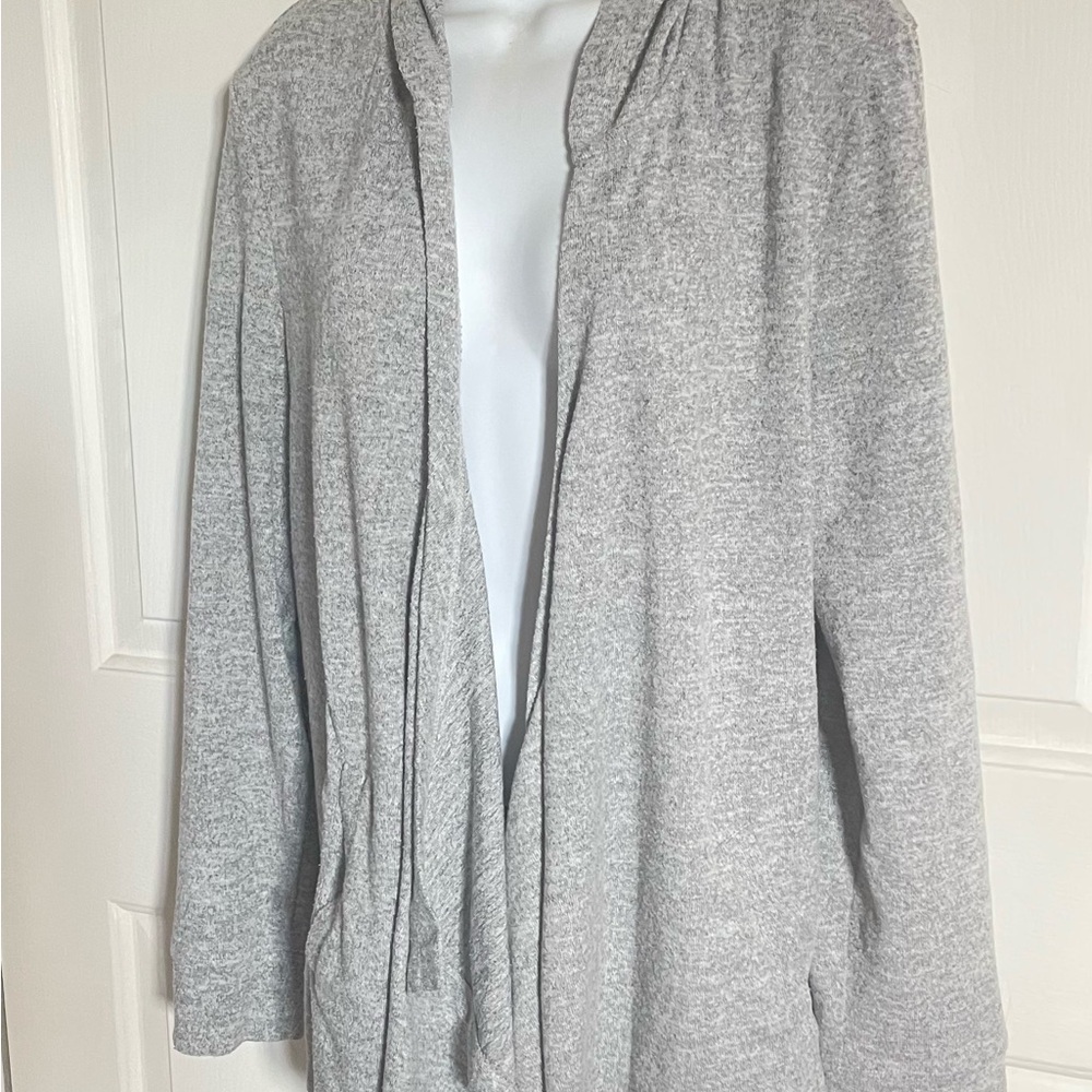 INC International Concepts Heather Gray Cardigan